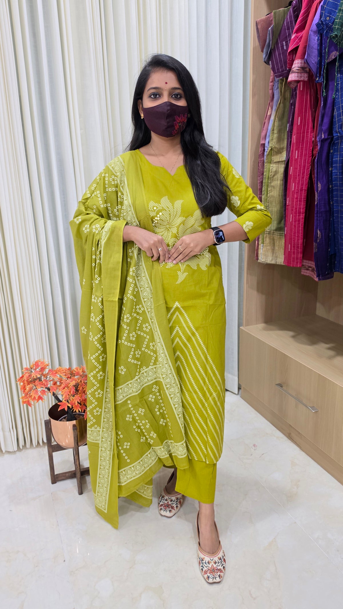 Cotton salwar set(13910)