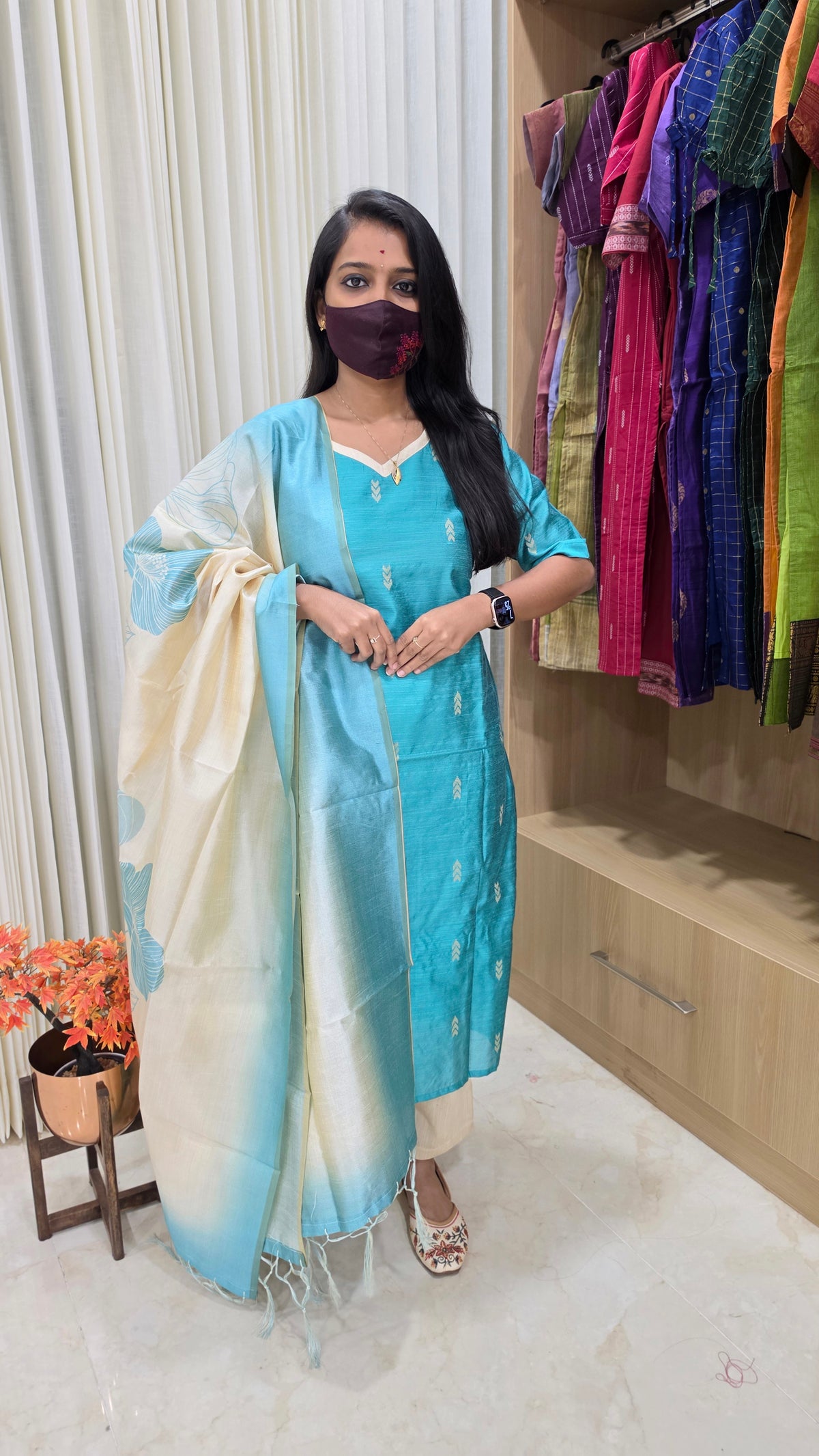 Diwali Festive Salwar Set(13942)