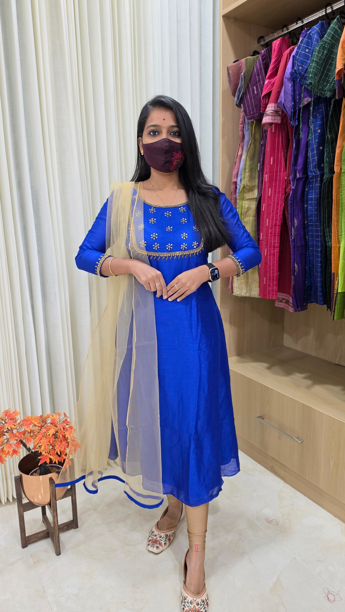 Festive set(Kurti+Dupatta)(13934)