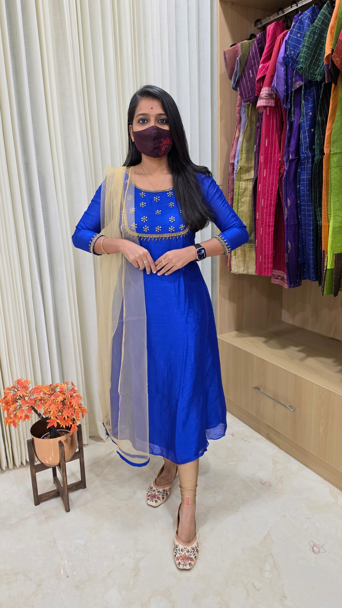 Festive set(Kurti+Dupatta)(13934)