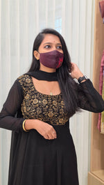 Ethnic Salwar set(Kurti+Dupatta)(13957)