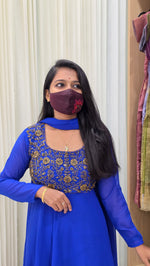 Ethnic Salwar set(Kurti+Dupatta)(13959)