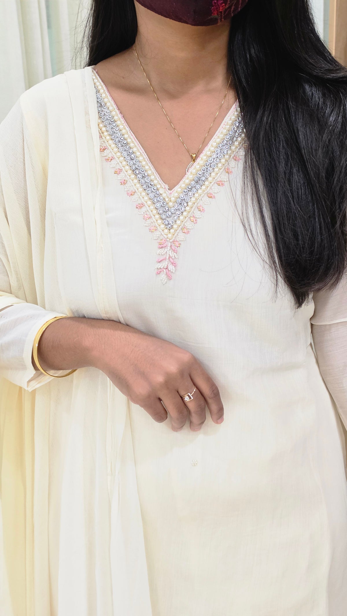 Pearl Salwar Set(13963)