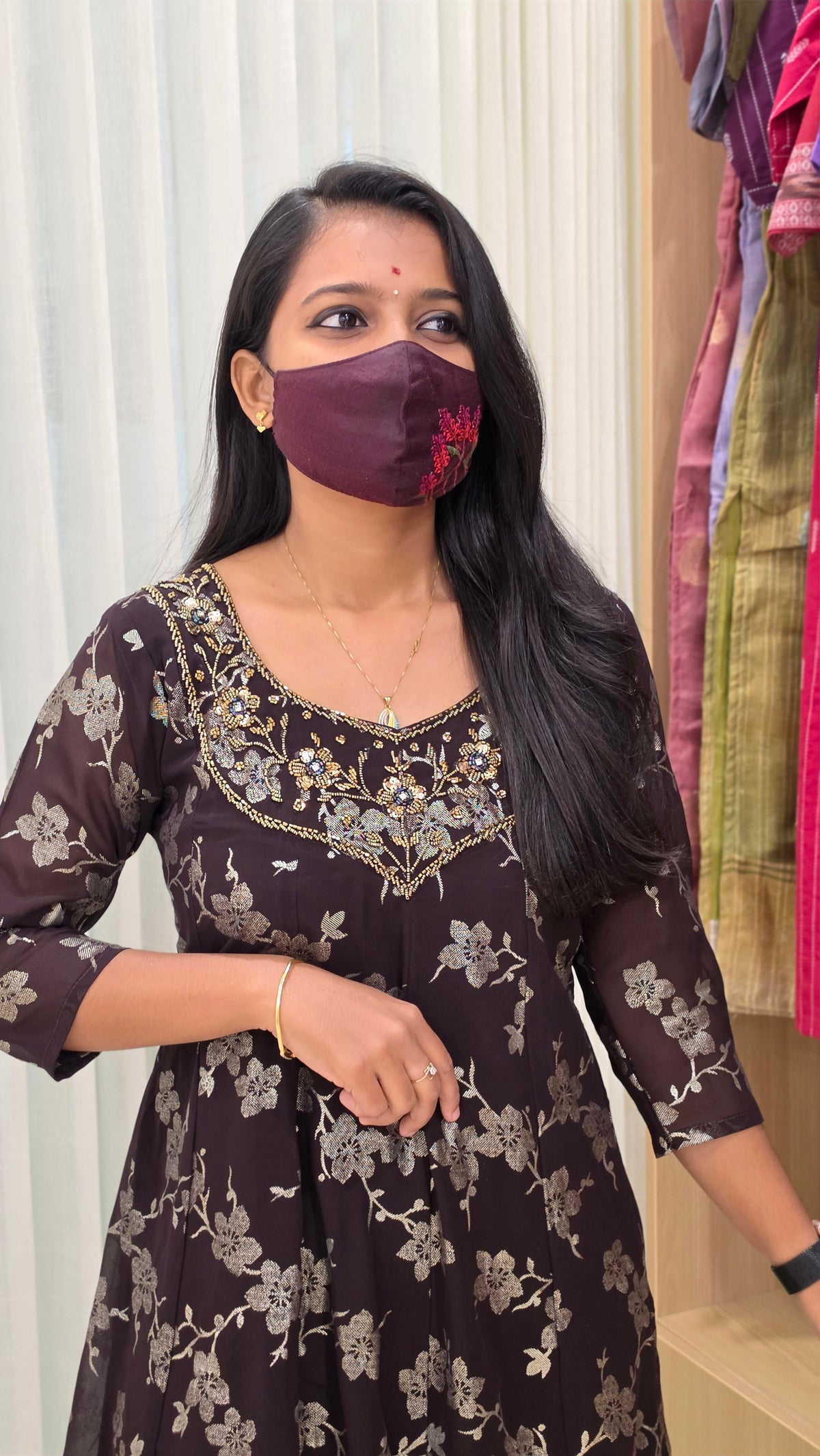 Poovizhi Ethnic Kurti(13981)