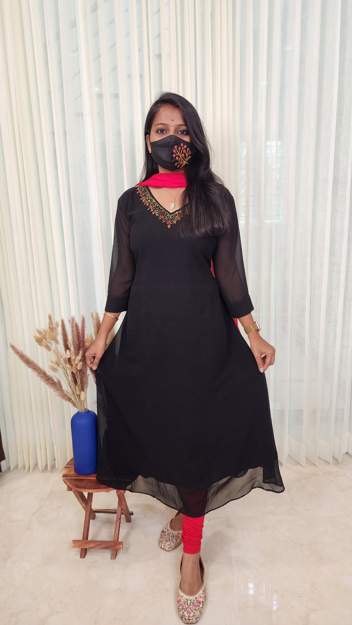Ethnic wear kurti (10407)c5