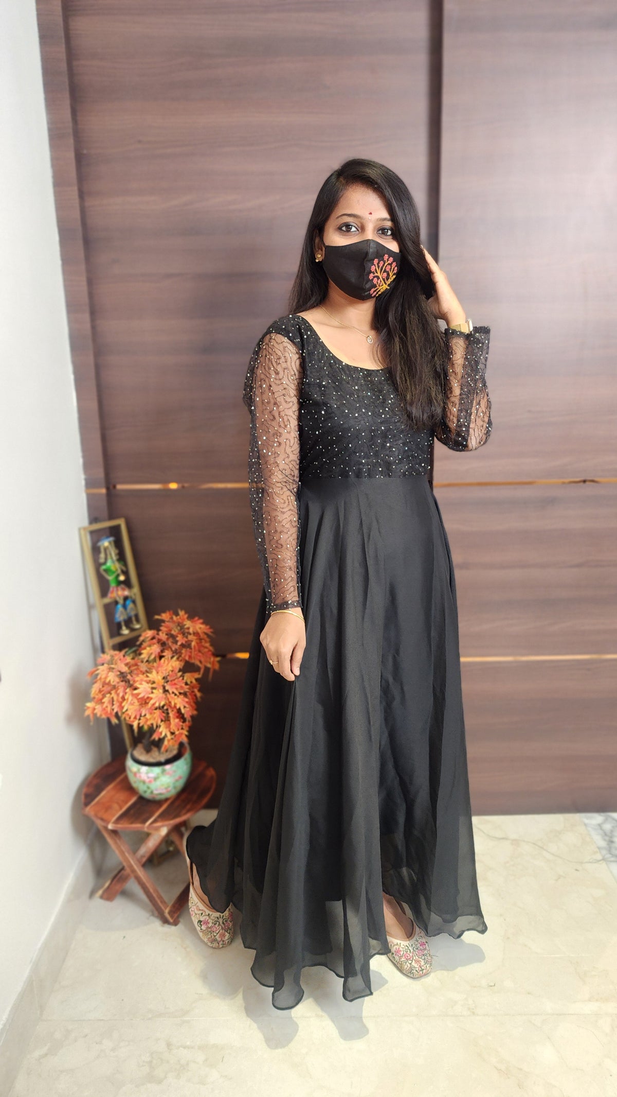 EthnicAnarkali Maxi(10285)