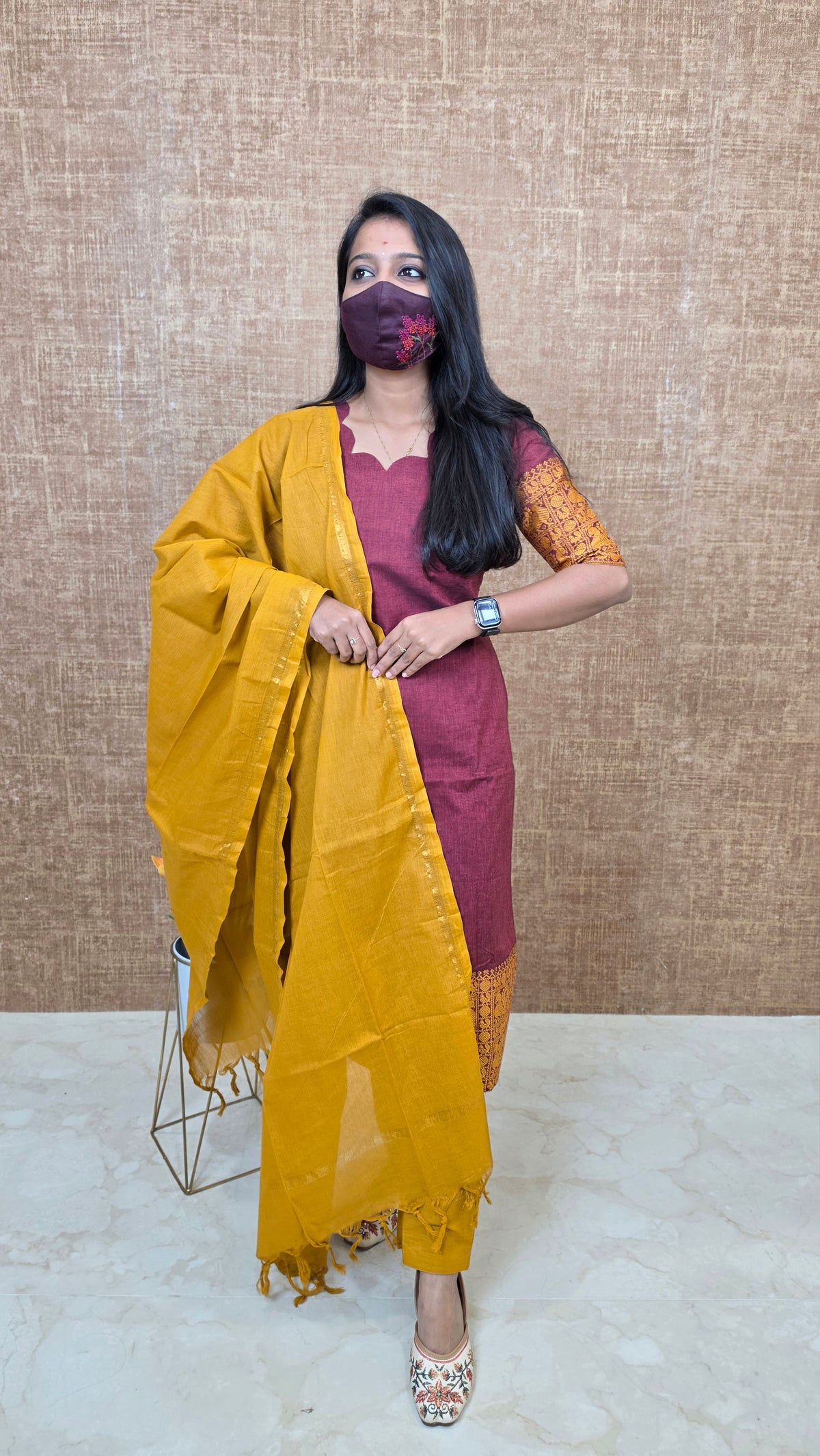 Cotton salwar set(13649)