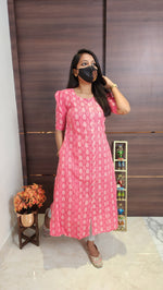 Jaipur A-Line cotton Kurti(10174)