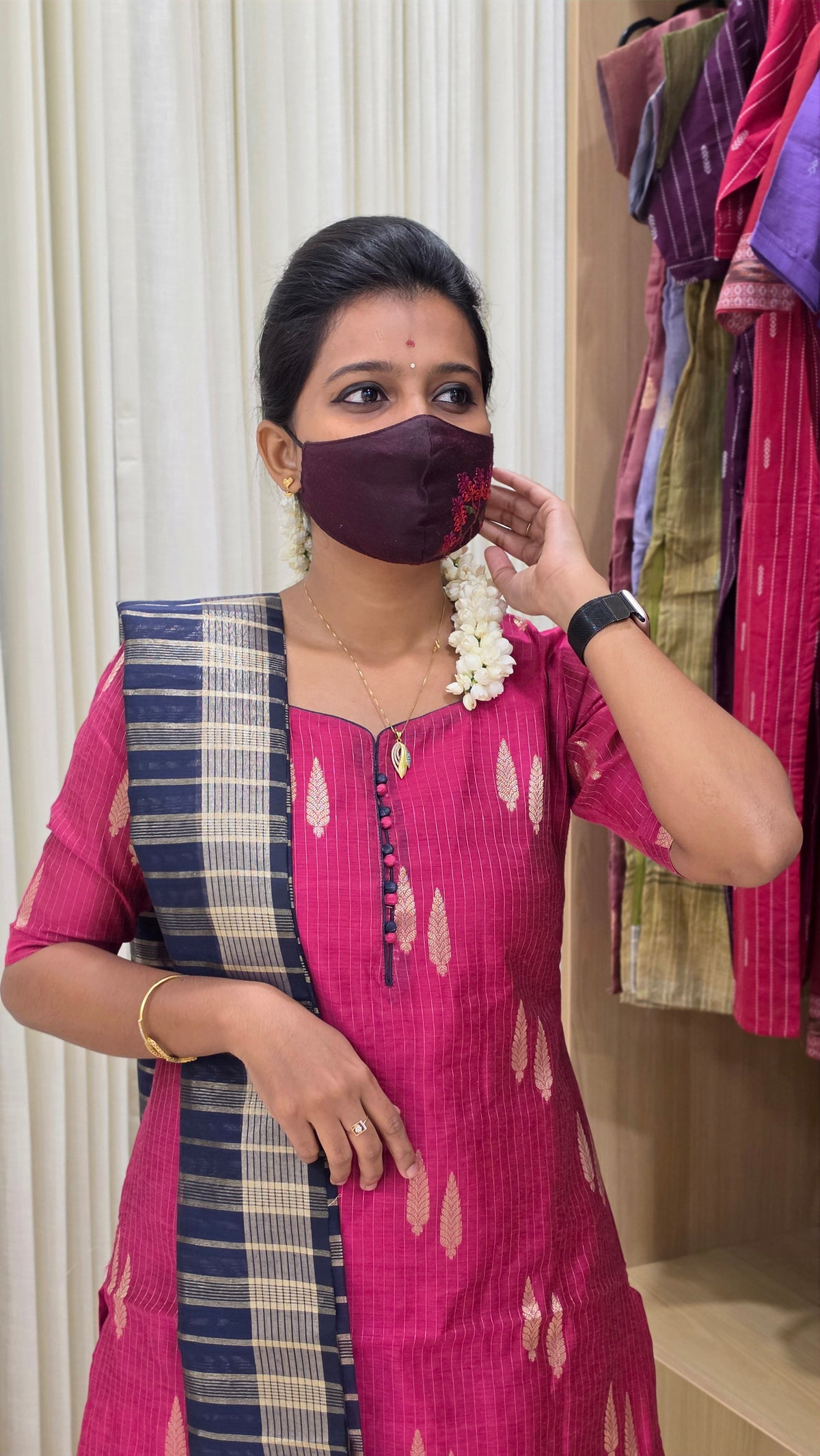 Pavalamali Salwar Set(13808)