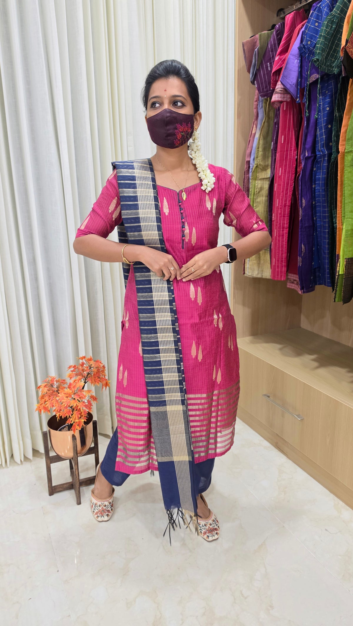 Pavalamali Salwar Set(13808)