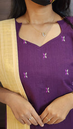 Handloom cotton Salwar Set(10177)