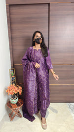 Salwar Set (kurti+pant+dupatta)(10346)