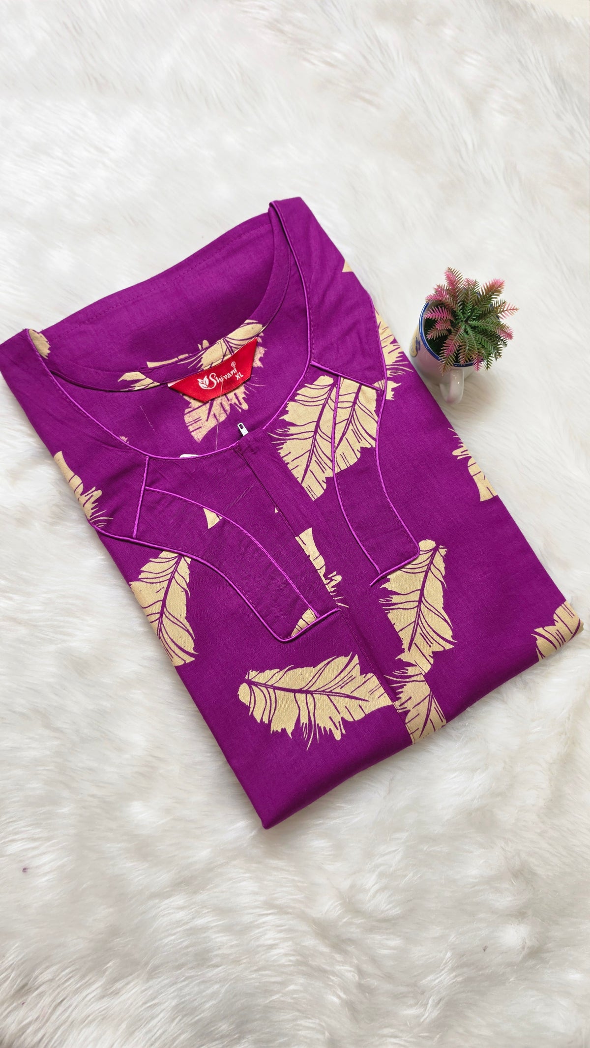 Tuna Zip Nighty(13985)