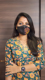 Office Wear kurti-Embroidery kurti(10387)