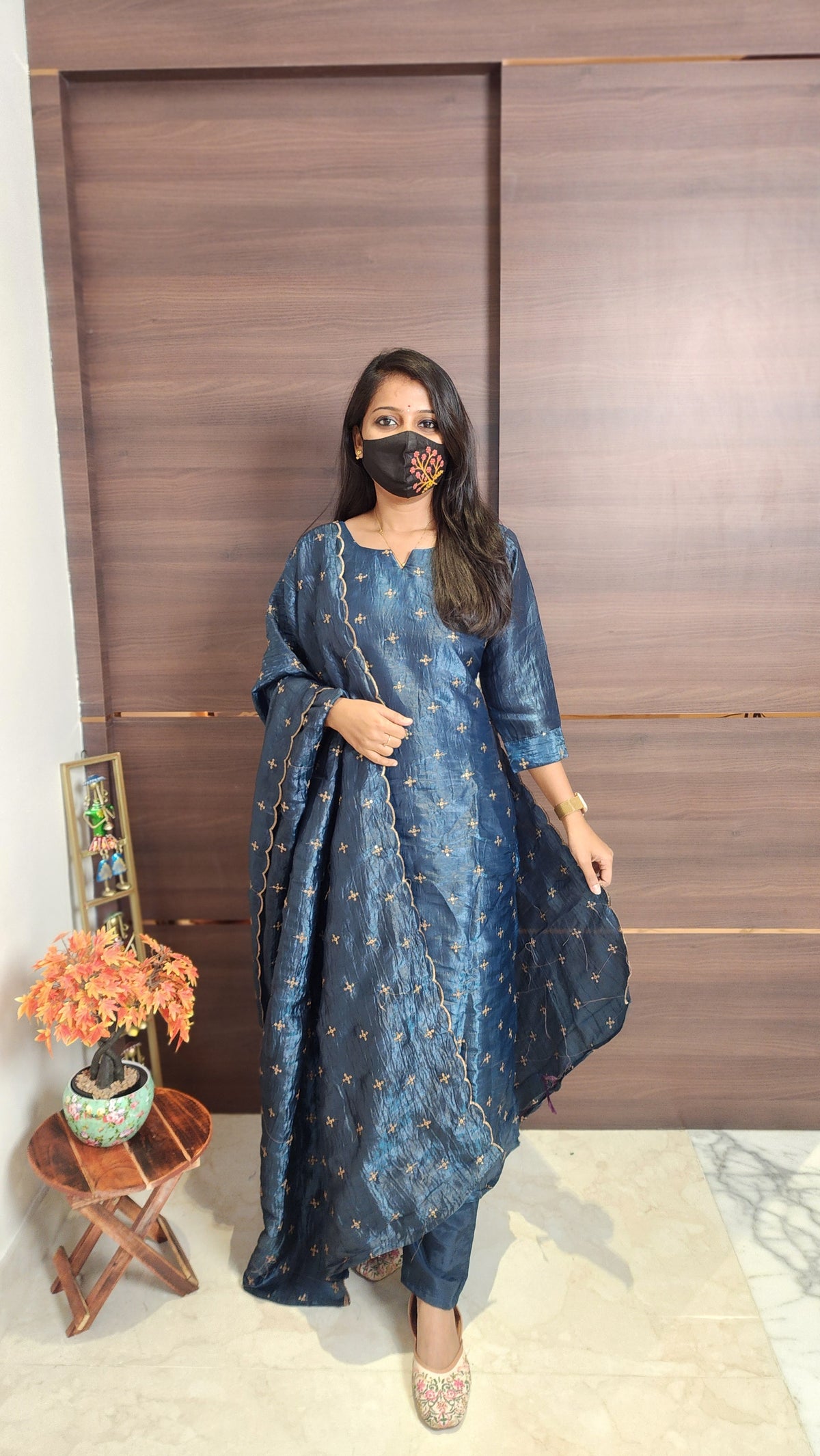Salwar Set (kurti+pant+dupatta)(10344)c7