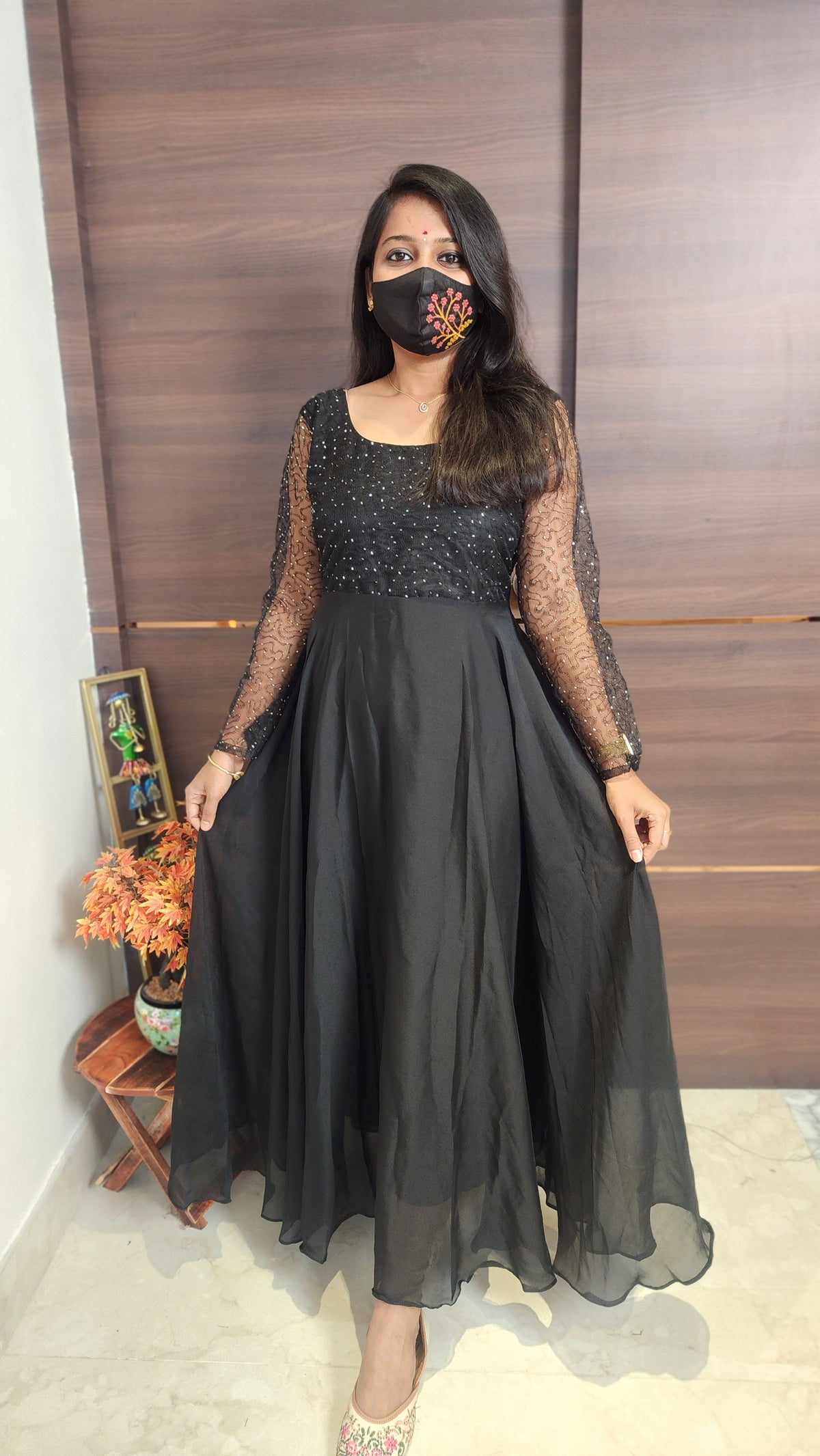 EthnicAnarkali Maxi(10285)