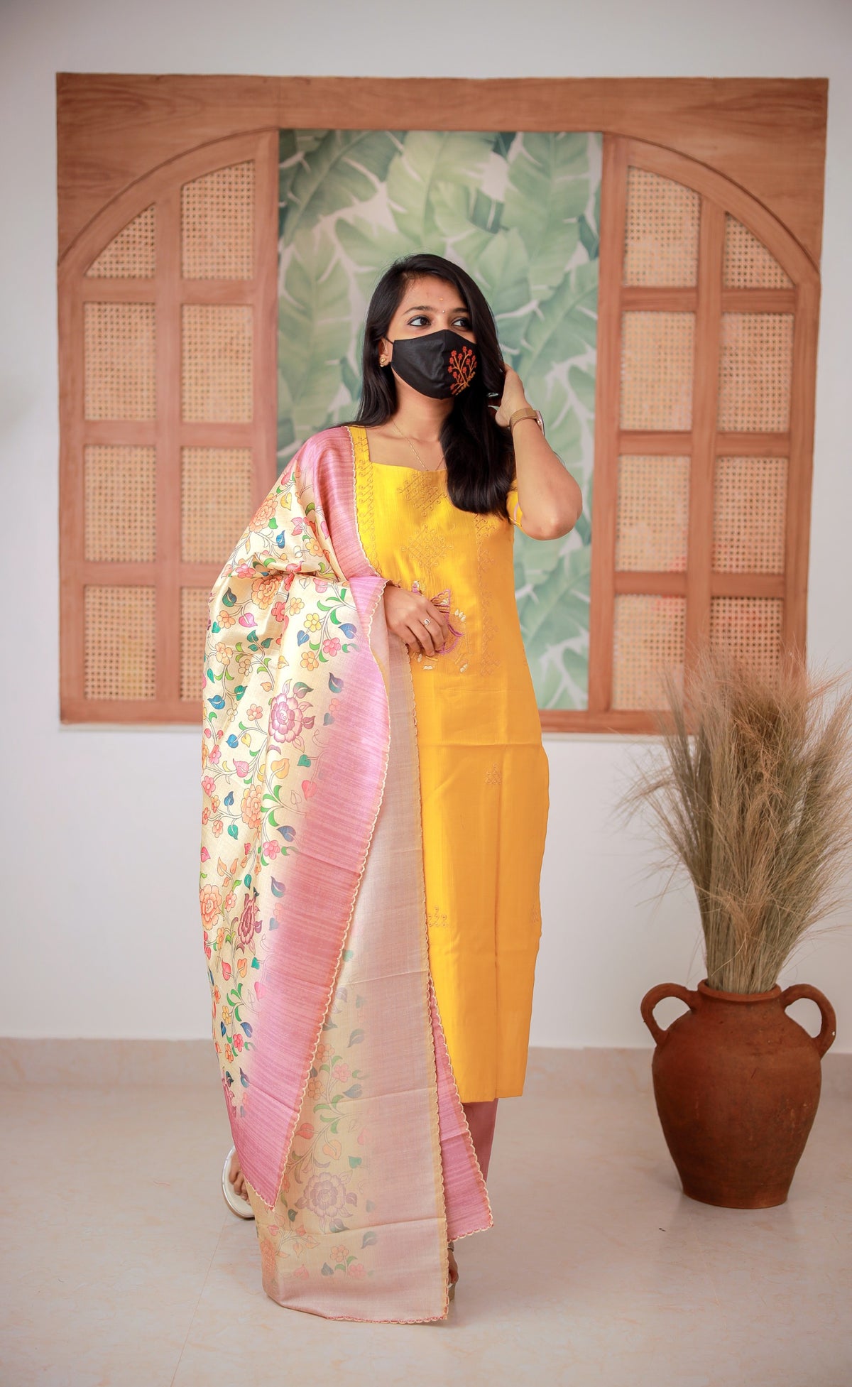 Pongal Festive Sale-Salwar set (8194)@