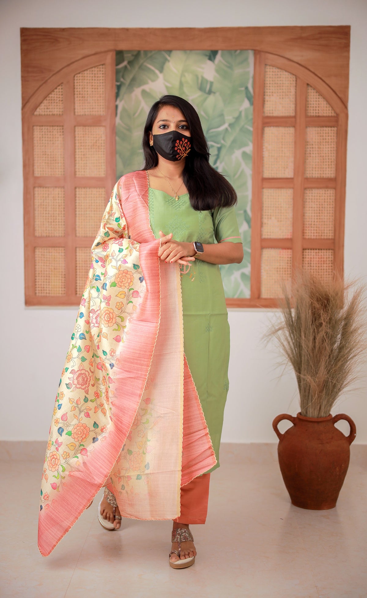 Pongal Festive Sale-Salwar set (8193)
