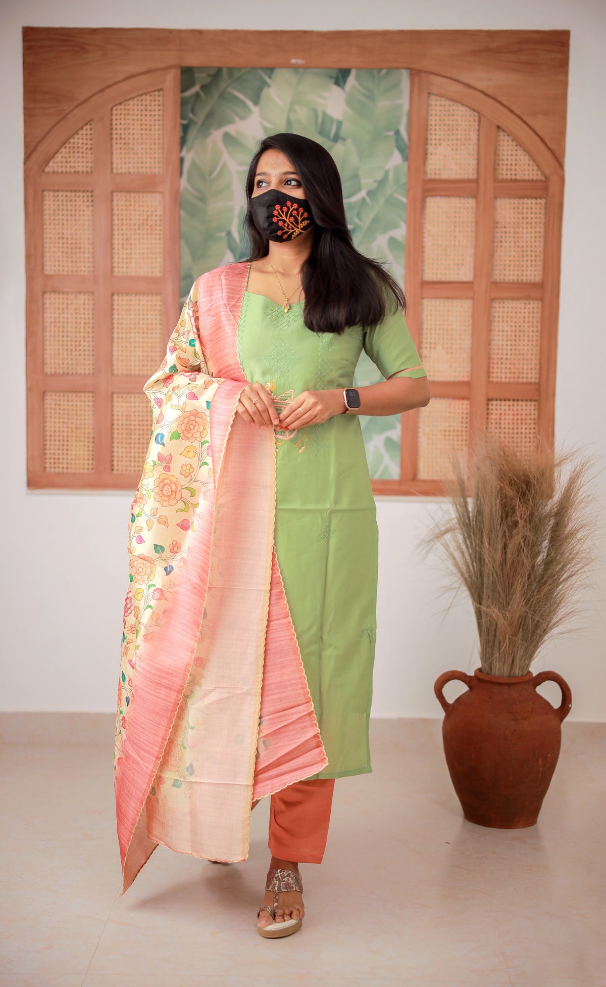 Pongal Festive Sale-Salwar set (8193)