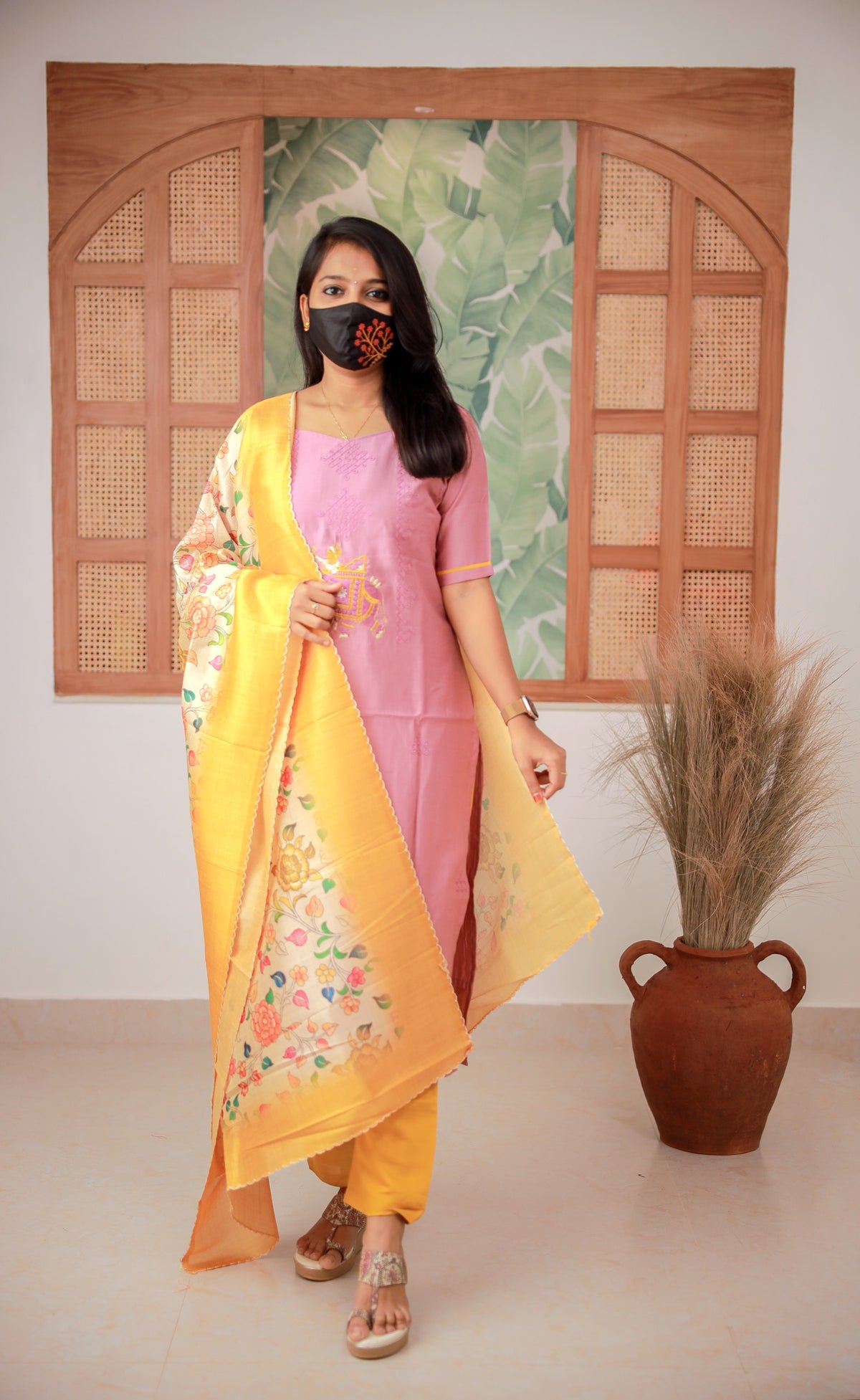 Pongal Festive Sale-Salwar set (8192)@