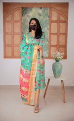 Salwar Set (kurti+Dupatta) (8751)c2