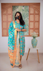 *Salwar Set (kurti+Dupatta) (8752)*