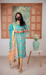 *Salwar Set (kurti+Dupatta) (8752)*