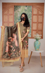 Salwar Set (Kurti+Dupatta) (8224)c4