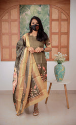 Salwar Set (Kurti+Dupatta) (8224)c4