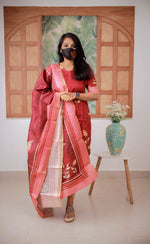 Salwar Set (kurti+Dupatta) (8223)c3