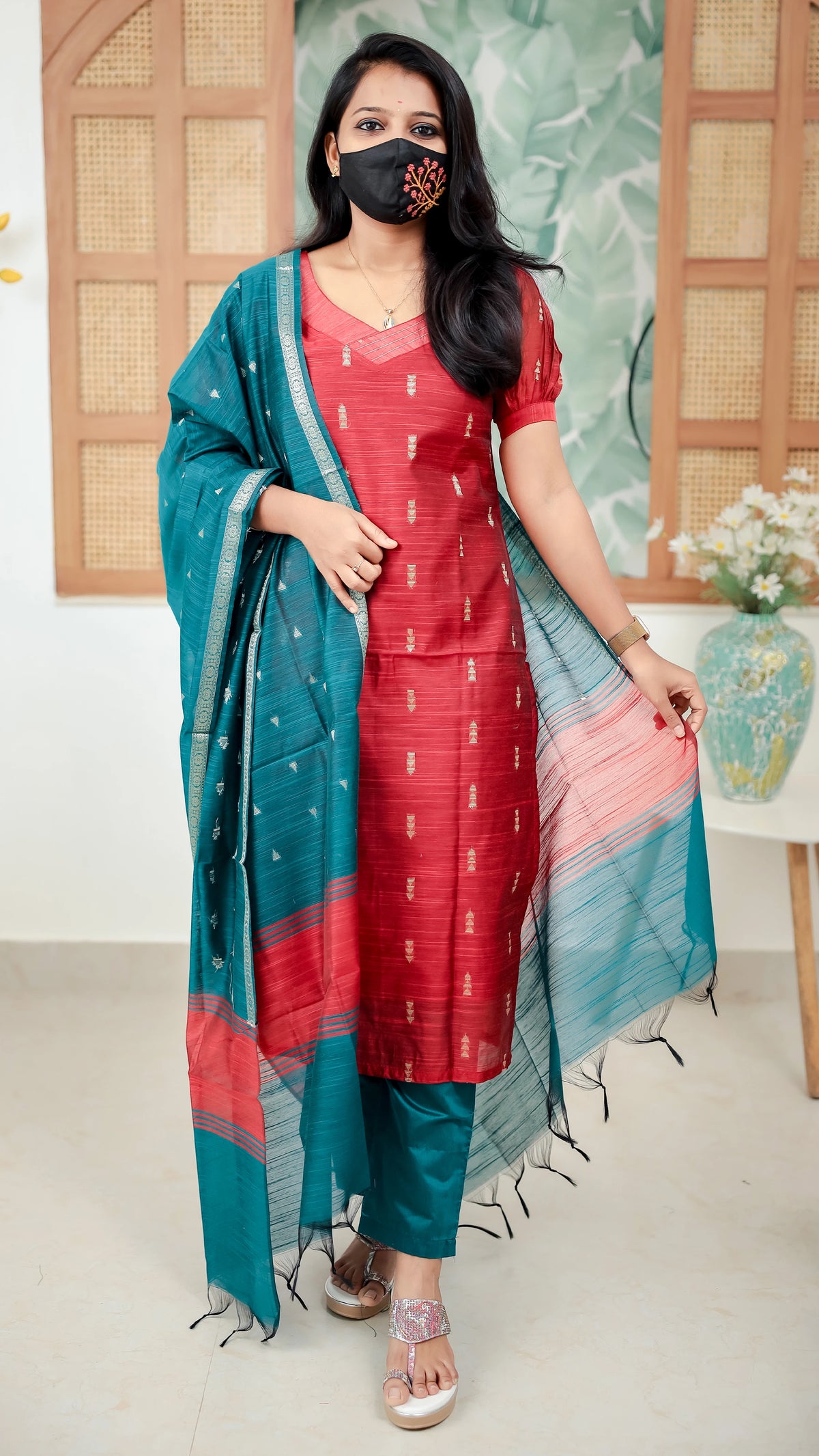 Senthamarai ethnic Set(13319)