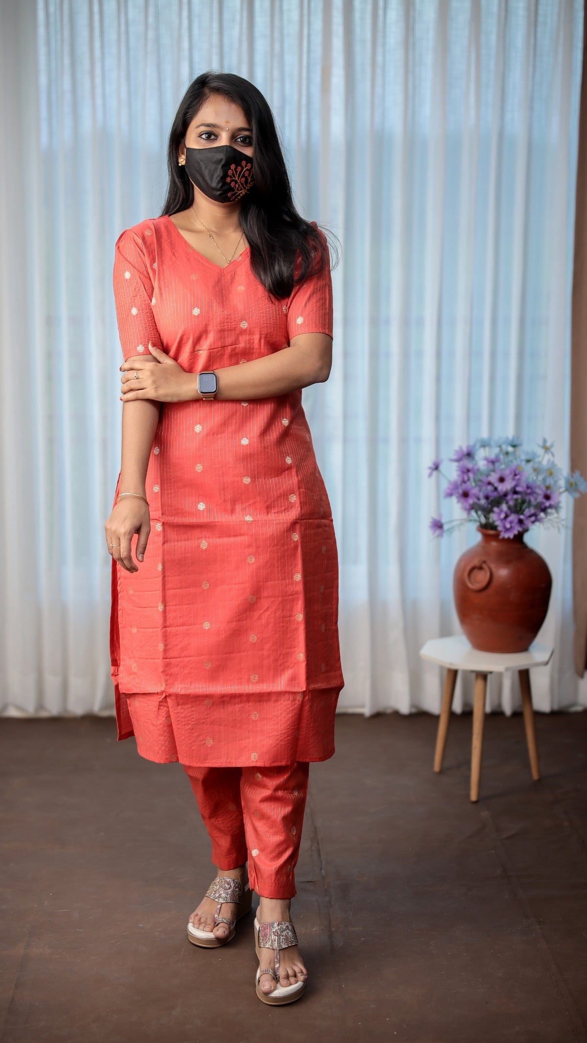 Cord set (pant & top) (8150)