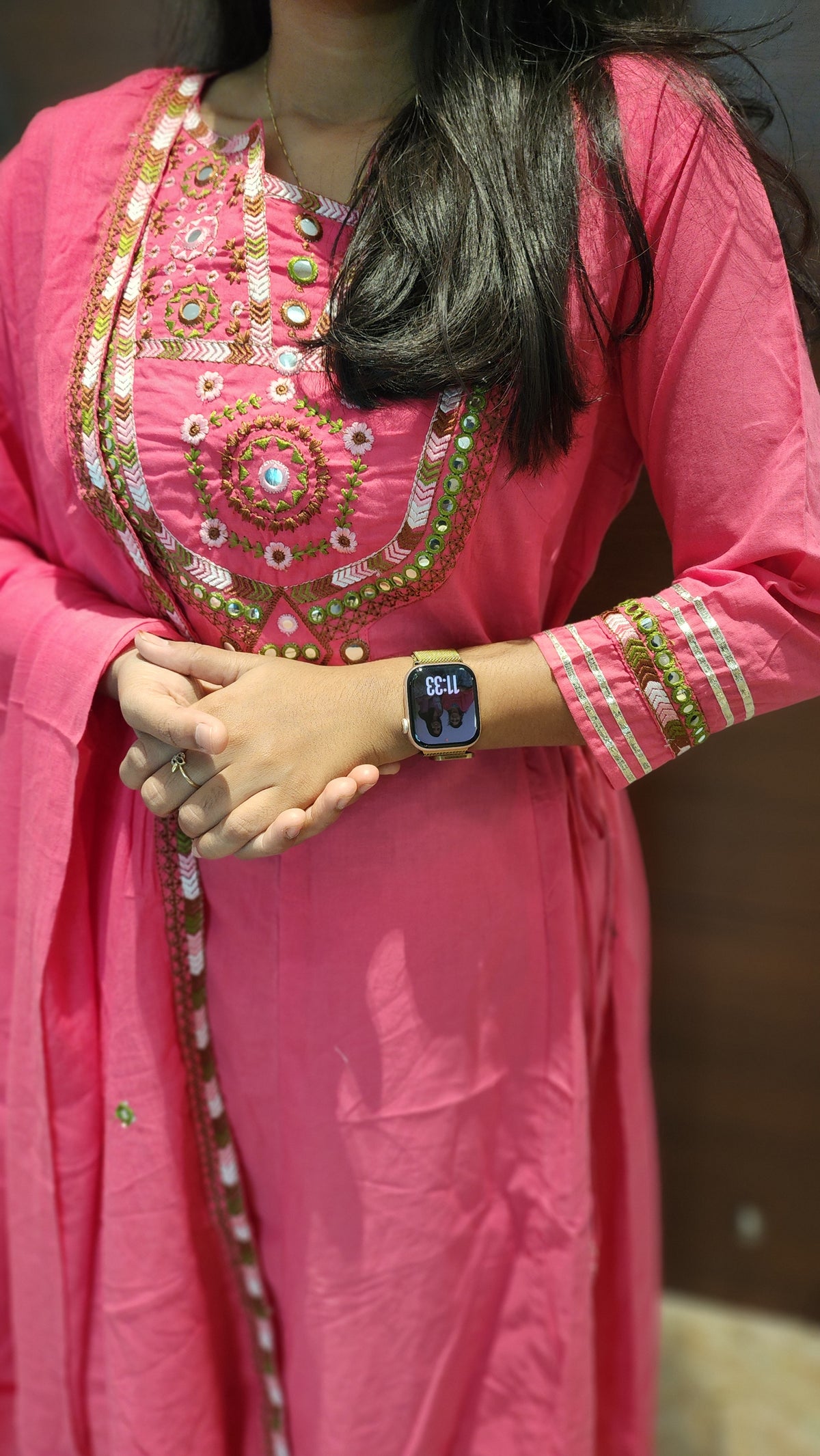 Cotton Anarkali Salwar Set(9802)c3