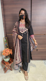 Salwar Set (kurti+pant+dupatta)(10415)
