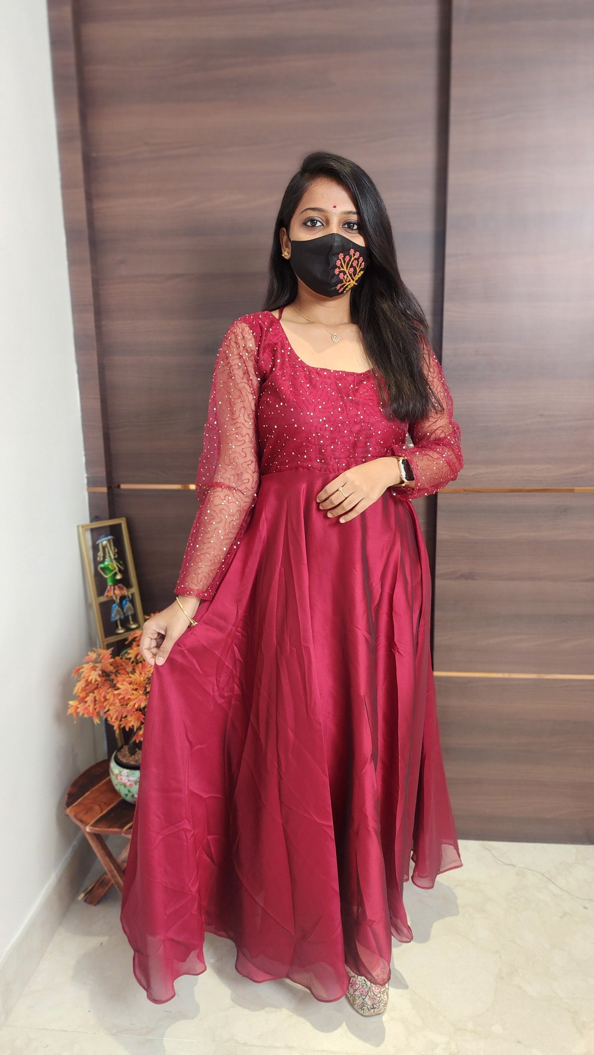 EthnicAnarkali Maxi(10286)