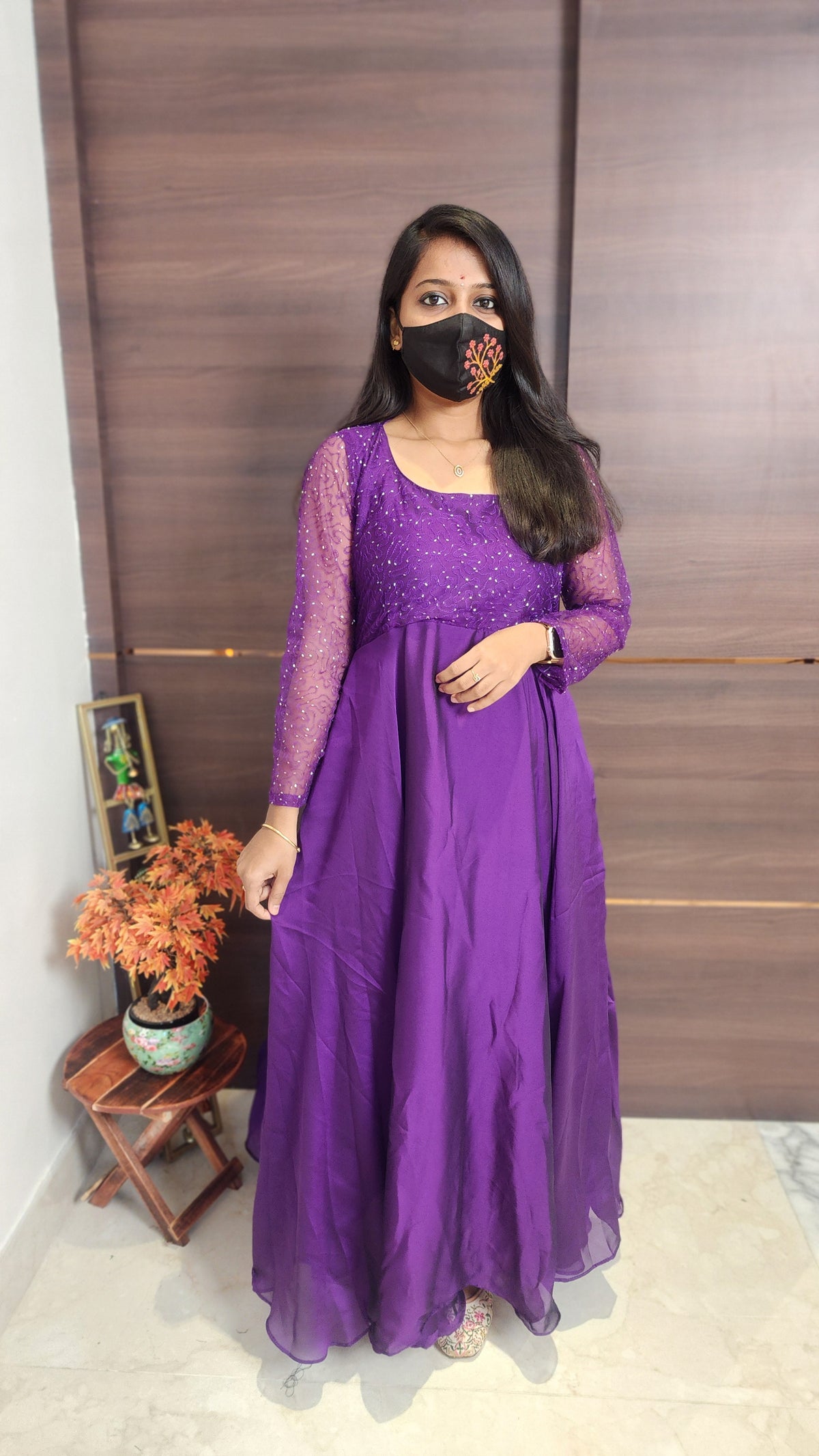 EthnicAnarkali Maxi(10287)