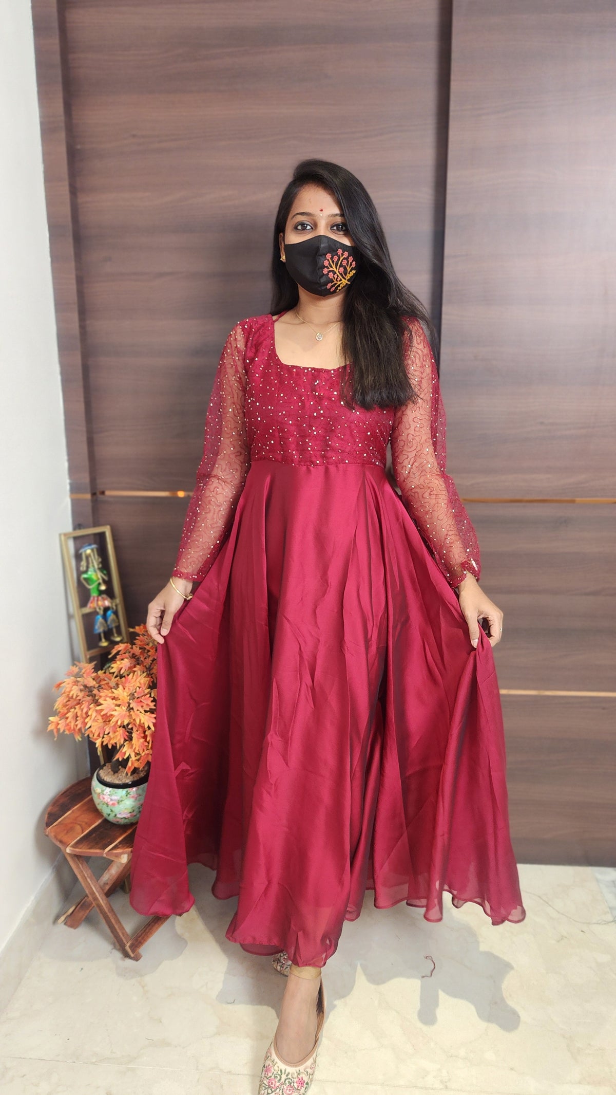 EthnicAnarkali Maxi(10286)