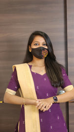 Handloom cotton Salwar Set(10177)