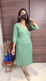Office Wear kurti-Embroidery kurti(10388)c3