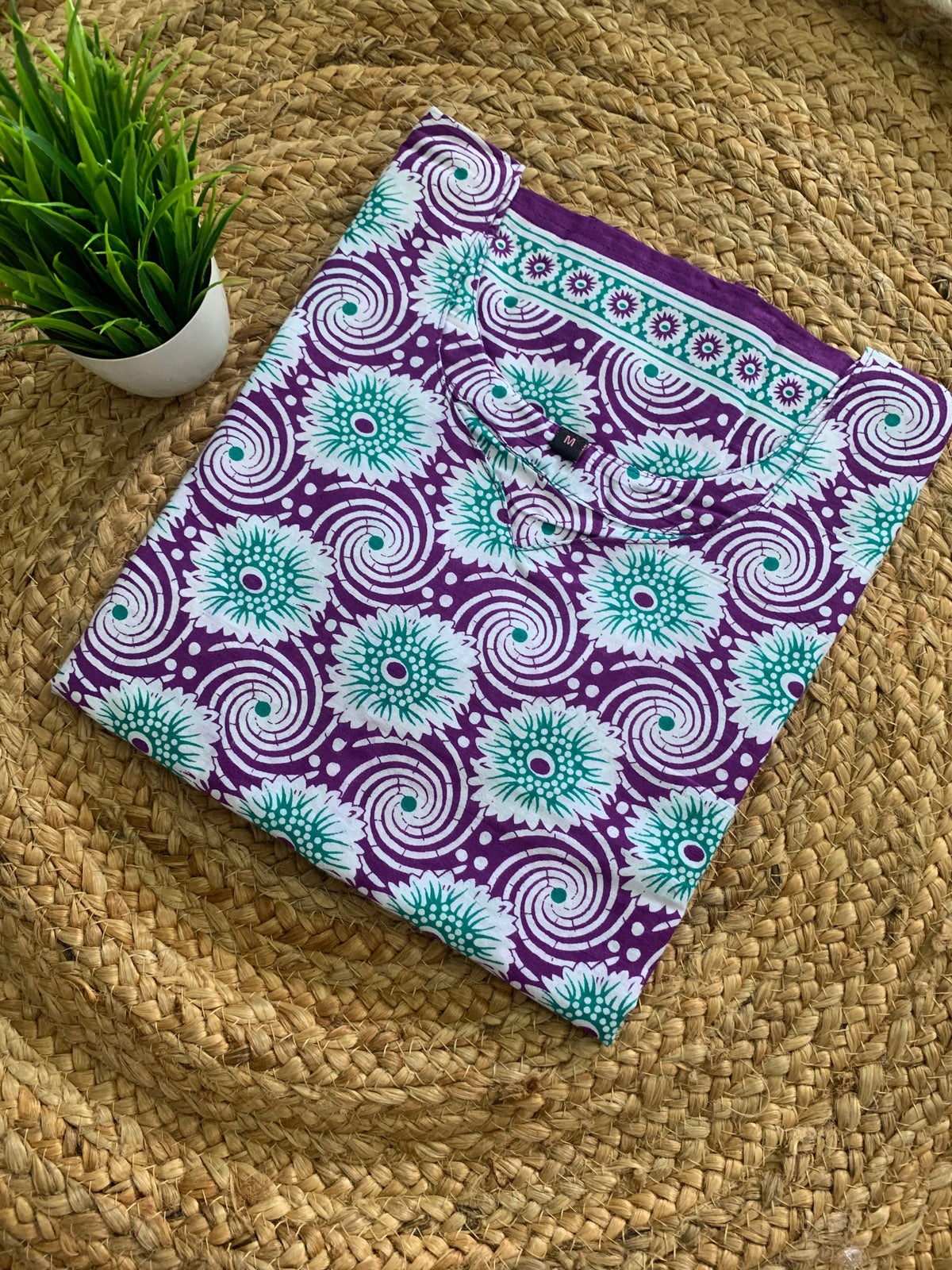 Cotton Kurti (M 376)