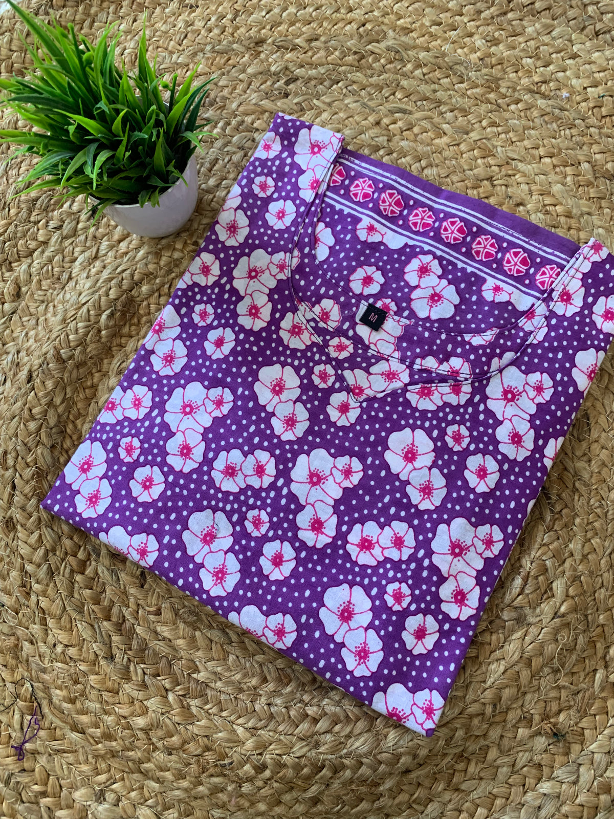 Cotton Kurti (M 448)