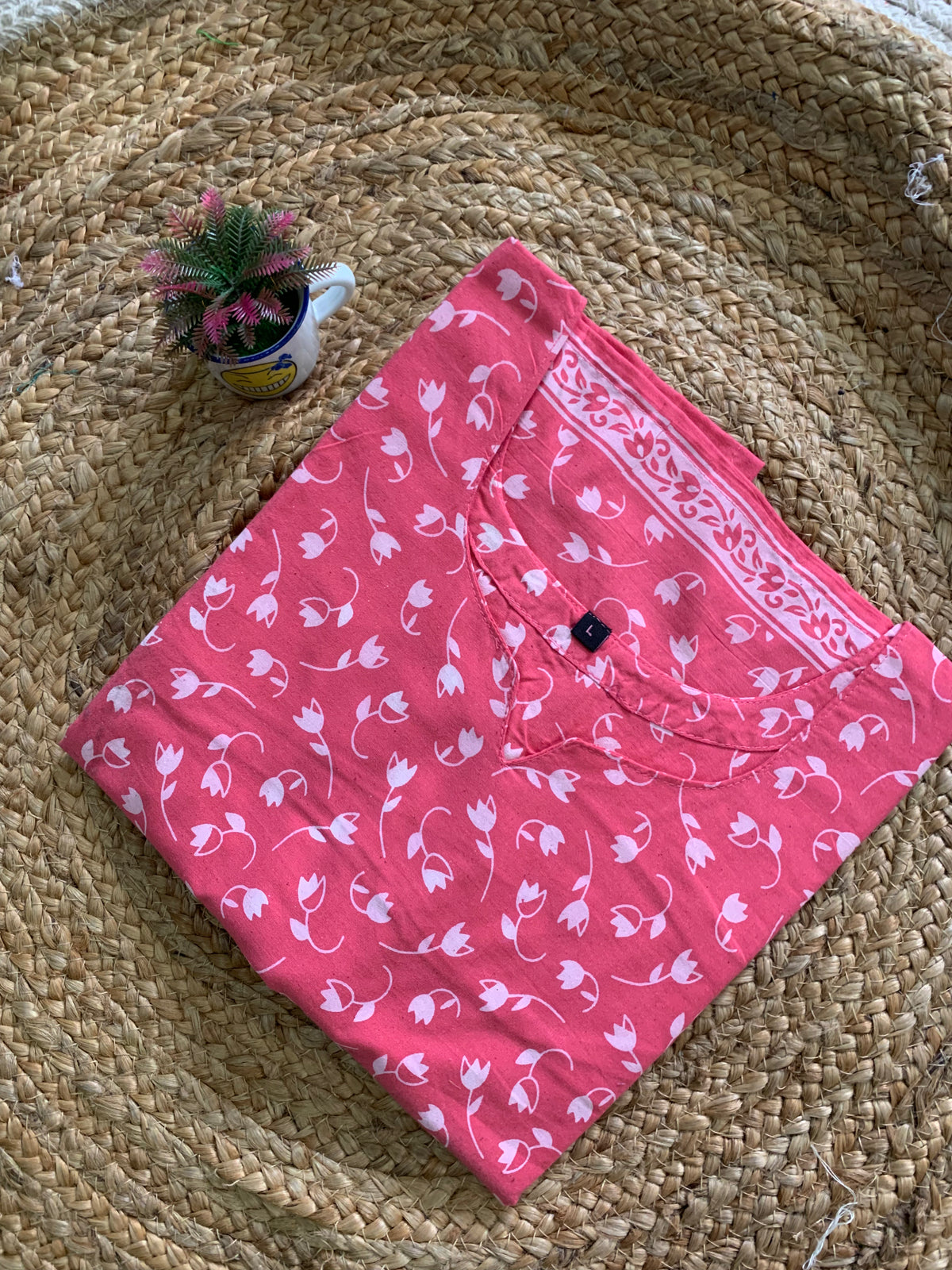 Cotton Kurti (L 435)