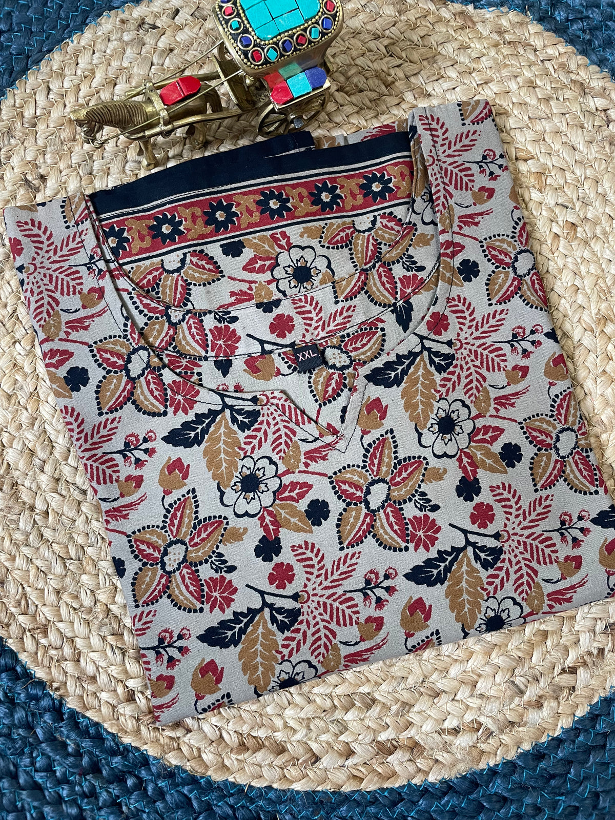Cotton Kurti (XXL 832)