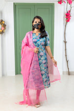 Salwar Set (kurti+Dupatta) (7745)C6