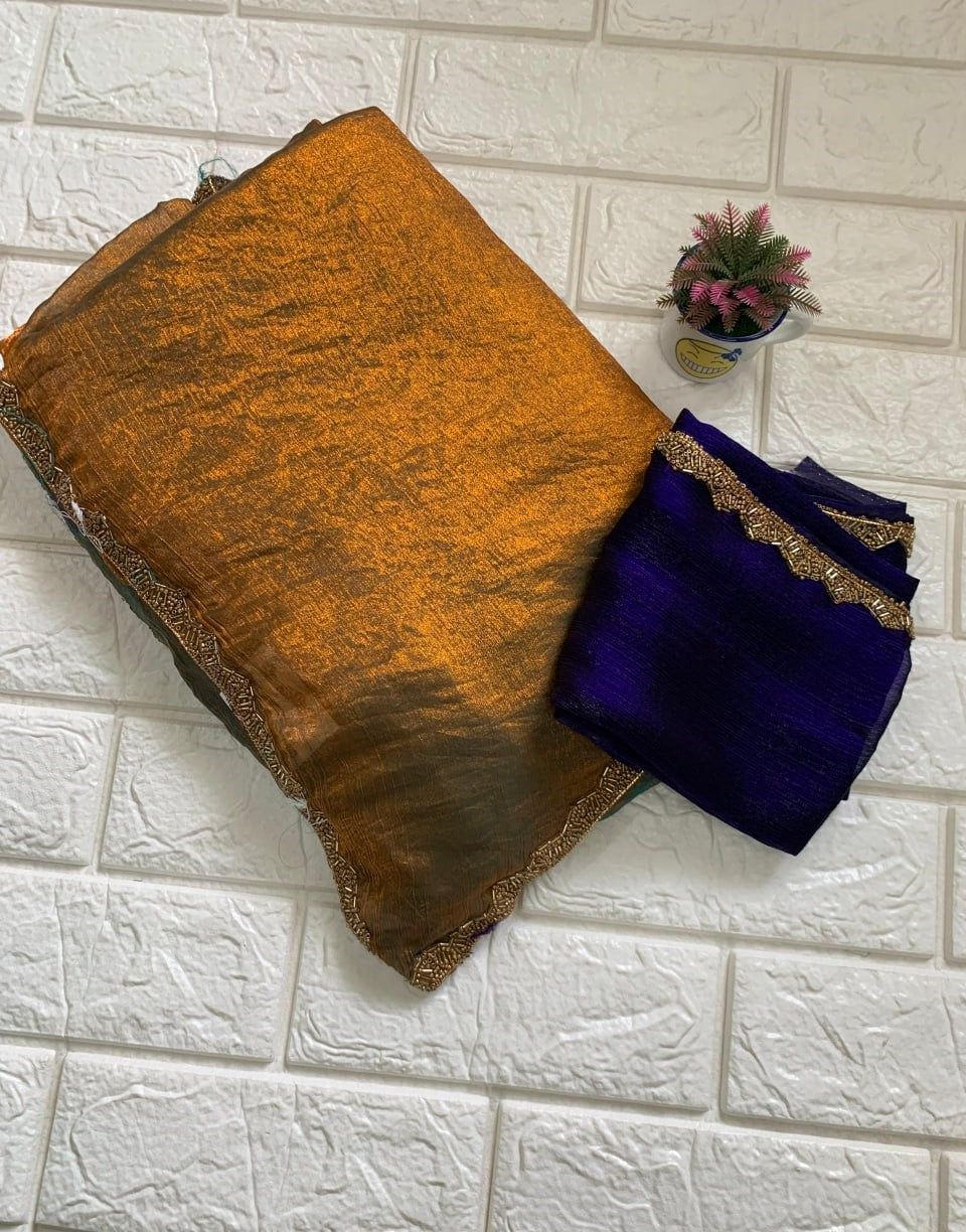 Space Silk Saree (6901)