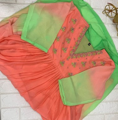 Festive sale - Handwork kurti (6870)