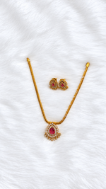 Royal Drop Necklace Set(13905)