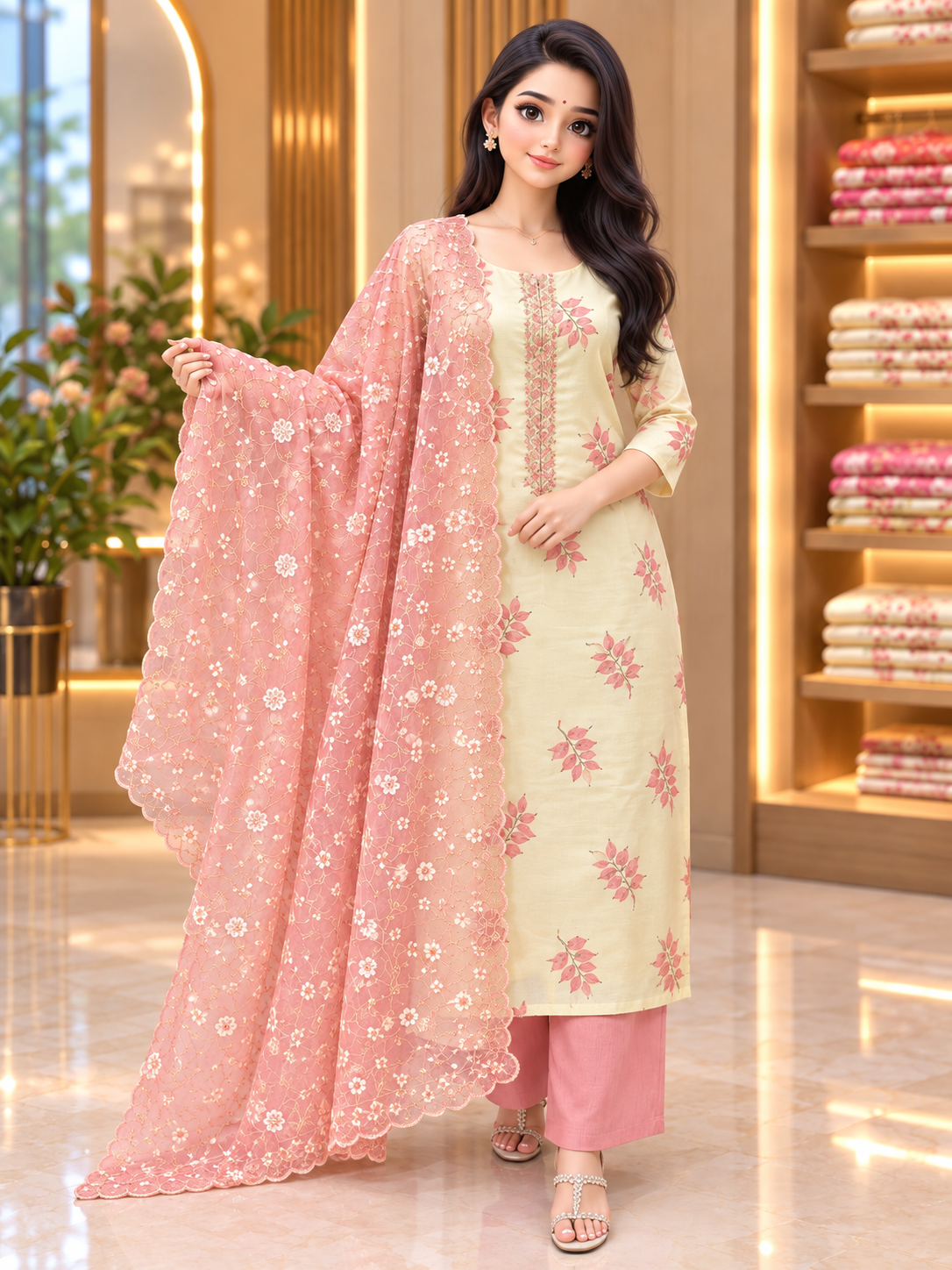 Ethnic Salwar Set (13264)