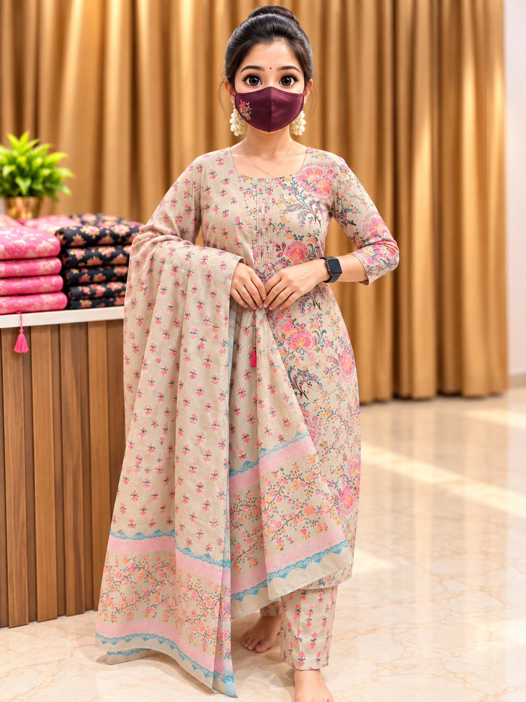 Wildflower Charm Salwar Set(13475)