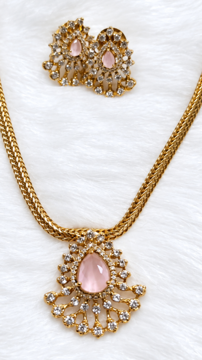 Royal Drop Necklace Set(13907)